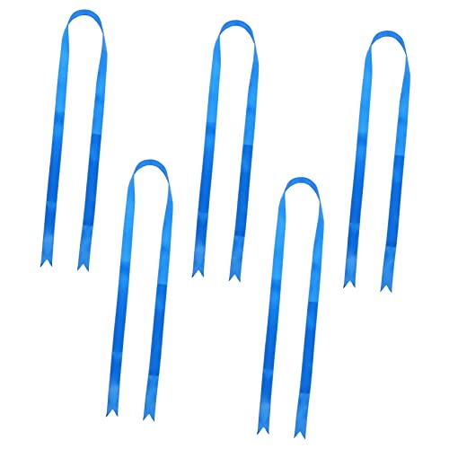 OSALADI 5 Stück Fliegenbänder Zum Verpacken Bänder Zum Basteln Schule Chiffonband Farbiges Satinband Goldenes Band Fröhlich Gekräuseltes Kräuselband Weißes Band Drahtband Party OSALADI 5 Stück Fliegenbänder Zum Verpacken Bänder Zum Basteln Schule Chiffonband Farbiges Satinband Goldenes Band Fröhlich Gekräuseltes Kräuselband Weißes Band Drahtband Party von OSALADI