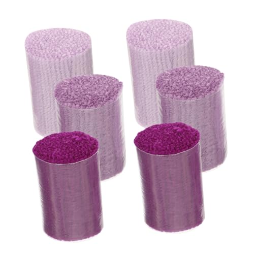 OSALADI 6 Stück Teiliges Vorgeschnittenes Acrylgarn für Teppichherstellung Latch Hook Diy Lila Farbtönen Langlebiges Knüpfgarn für Kissen Decken Heimdekoration und Häkelprojekte OSALADI 6 Stück Teiliges Vorgeschnittenes Acrylgarn für Teppichherstellung Latch Hook Diy Lila Farbtönen Langlebiges Knüpfgarn für Kissen Decken Heimdekoration und Häkelprojekte von OSALADI