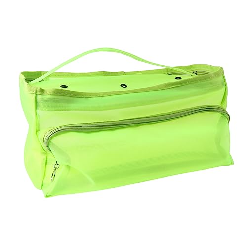 OSALADI Garnspeichernetzbeutel Stricktasche Mesh-Aufbewahrungstasche Strick -Einkaufstasche Strickhalter Garnhalter Organisator zur Aufbewahrung von Garn Garn-Organizer-Tasche Grün OSALADI Garnspeichernetzbeutel Stricktasche Mesh-Aufbewahrungstasche Strick -Einkaufstasche Strickhalter Garnhalter Organisator zur Aufbewahrung von Garn Garn-Organizer-Tasche Grün von OSALADI