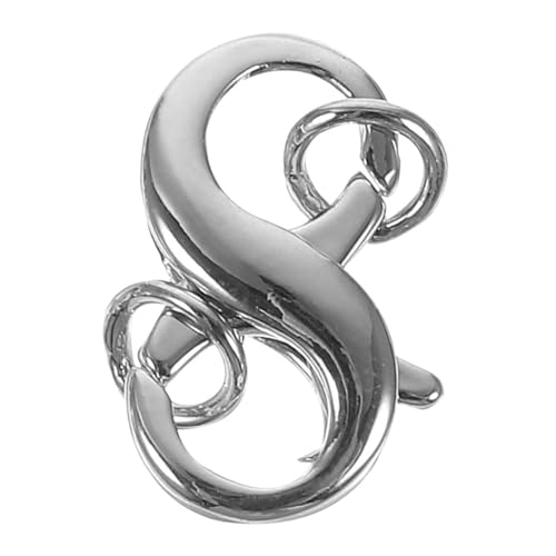 OSALADI Halskette Karabinerverschluss Gold Schmuckzubehör Klaue Herstellung Schmuck Verschluss aus Karabiner-Schmuckverschlüsse Armbänder Verbindungsschnalle Schmuckschnalle Kupfer Silber OSALADI Halskette Karabinerverschluss Gold Schmuckzubehör Klaue Herstellung Schmuck Verschluss aus Karabiner-Schmuckverschlüsse Armbänder Verbindungsschnalle Schmuckschnalle Kupfer Silber von OSALADI
