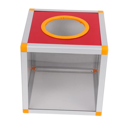 OSALADI Kasten -Box Tombola für Tickets Ticketbecher Spendenboxen für Fundraising Gewinnspielkugeln Großer Tombola-Verlosungsbehälter Aluminiumlegierung rot OSALADI Kasten -Box Tombola für Tickets Ticketbecher Spendenboxen für Fundraising Gewinnspielkugeln Großer Tombola-Verlosungsbehälter Aluminiumlegierung rot von OSALADI