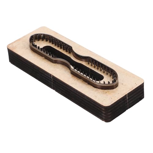 OSALADI Leder sterben Stanzform für Lederhandwerk Stanzformen Holz Lederschnittschablone selber machen leder stanzschablone DIY hölzerne Stanzform Stahl Beige OSALADI Leder sterben Stanzform für Lederhandwerk Stanzformen Holz Lederschnittschablone selber machen leder stanzschablone DIY hölzerne Stanzform Stahl Beige von OSALADI