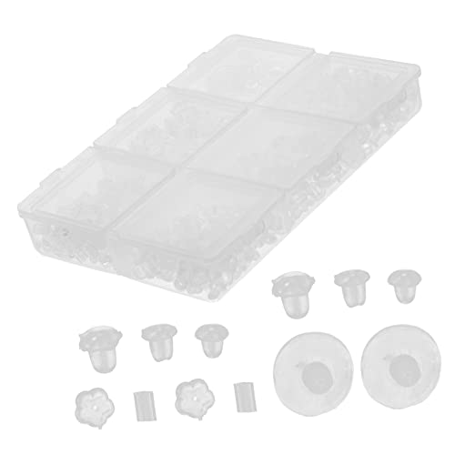 OSALADI Ohrstecker Ohrringverschlüsse Creolen Weiche Sicherheitsverschlüsse Ohrringverschlüsse Für Ohrstecker Piercing Ohrsteckerverschluss Ohrringverschluss Ersatz Silicagel OSALADI Ohrstecker Ohrringverschlüsse Creolen Weiche Sicherheitsverschlüsse Ohrringverschlüsse Für Ohrstecker Piercing Ohrsteckerverschluss Ohrringverschluss Ersatz Silicagel von OSALADI