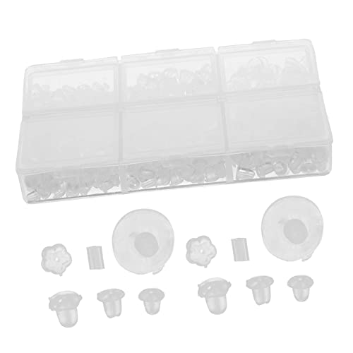 OSALADI Ohrstecker Verschlüsse Ohrring Verschlüsse Für Ohrstecker Weiche Sicherheitsverschlüsse Ohrring Verschlüsse Creolen Silikon Ohrring Stopper Ohrring Beschläge Verriegelnder Ohrring OSALADI Ohrstecker Verschlüsse Ohrring Verschlüsse Für Ohrstecker Weiche Sicherheitsverschlüsse Ohrring Verschlüsse Creolen Silikon Ohrring Stopper Ohrring Beschläge Verriegelnder Ohrring von OSALADI