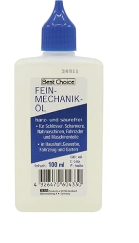 Feinmechaniköl Nähmaschinenöl Haushaltsöl 5 x 100 ml Flasche von OSMA Werm GmbH