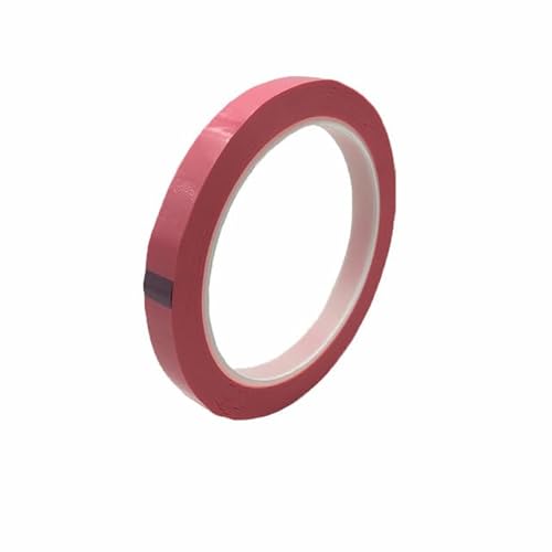 OSMARI 1 Stück mehrfarbiges Klebeband, Hochtemperatur-isoliertes Transformator-Motorkondensator-Spulenwickel-Klebeband, 2 mm, Pink, 66 m von OSMARI