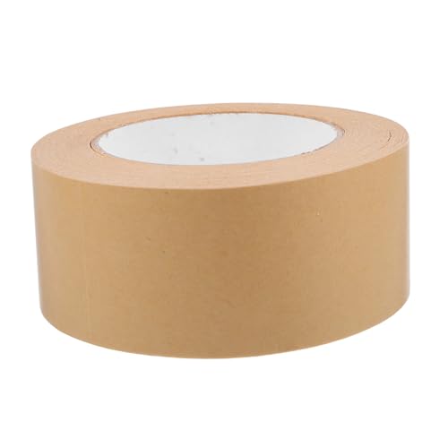 OSOLADY 1 Rolle Klebeband Aus Kraftpapier Packband Aus Papier Versiegelndes Verpackungsband Packband Für Umzugskartons Bildband Zum Einrahmen Bildrahmenband Sich Bewegendes Band Brown von OSOLADY