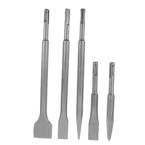 OSOLADY 5 Teiliges Set Stahl Kunststoff Ziegelbohrer Keramikbohrer Für Fliesen Silber Glasbohrer Zementbohrer von OSOLADY