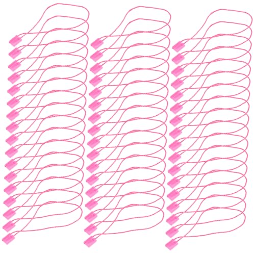 OSOLADY Modische 950 Stück Kleideretiketten-schnur Preisschild-krawatten 18 Cm Rot Quadratisch Clip Vielseitig Einsetzbar für Kleidungszubehör von OSOLADY