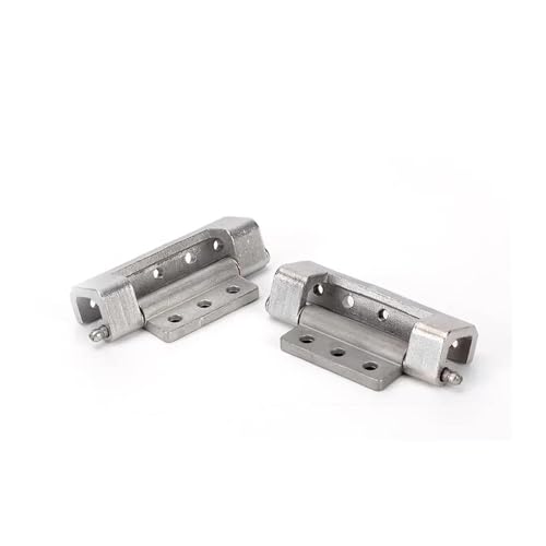 Doppelt abgedichtete Rillenkugellager 2 stücke Edelstahl Lager Scharnier for Schrank Scharniere Instrument Ausrüstung Schrank Stecker Hardware von OSSIL