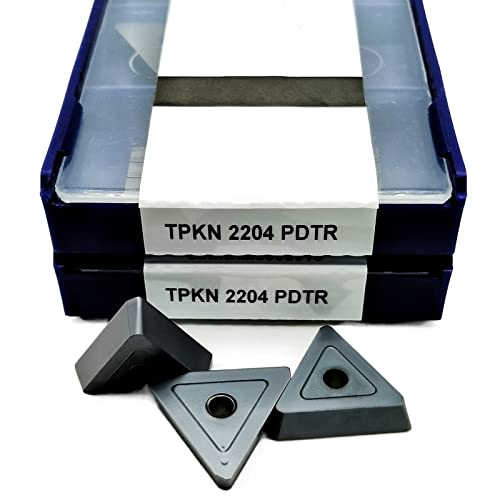 Wendemesser aus Hartmetall 10 STÜCKE (1 BOX) TPKR TPKN 2204 PDTR LT30 CNC-Werkzeugmaschinen-Außendrehwerkzeug Hartmetalleinsatz(TPKN 2204 PDTR LT30) von OSSIL