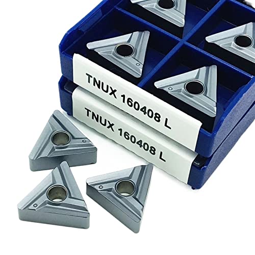 Wendemesser aus Hartmetall 10 STÜCKE TNUX160404R NN-LT10 TNUX160404L NN-LT10 TNUX160408L NN-LT10(TNUX 160408L NN LT10) von OSSIL