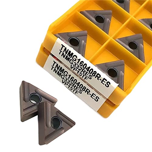 Wendemesser aus Hartmetall TNMG160408R 15TF Externe Drehwerkzeuge Hartmetall-Drehwerkzeug CNC-Drehwerkzeug(TNMG160408 R 15TF) von OSSIL