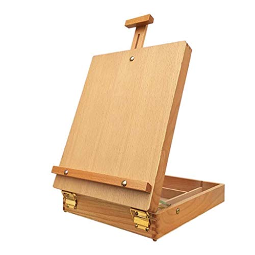 Staffeleien Holz Skizze Bord Malerei Kunst Toolbox Multifunktions Tabletop Öl Box Skizzenbuch Werbe Anzeigen Ausstellungen Künstler Cra von OTUEGFGFD