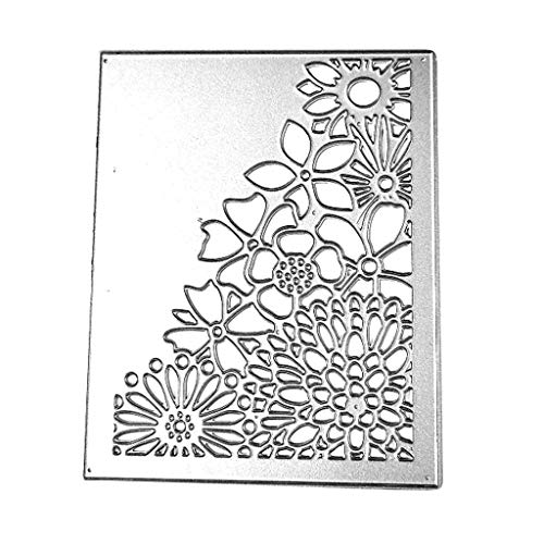 OUBEIDUO Metall-Stanzformen, hohle Blume, Metall-Stanzformen, Schablone, Scrapbooking, Album, Stempel, Papierkarte von OUBEIDUO