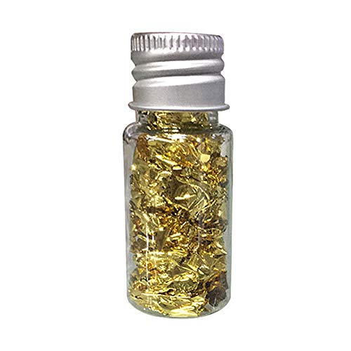 10 Ml Goldflocken, Blattgolddekoration, Goldfolien-Küchenkuchen-Schokoladendekoration (a) von OUCRIY