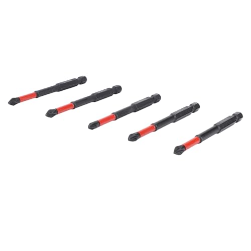 Cross -Schraubendreherbitset, 10 -pcs -Magnetbits für Elektrobohrer, Spitzen mit Hoher Torsion Gekreuzt, Geeignet für Manuelle, Elektrische Bohrer und Pneumatisches von OUCRIY