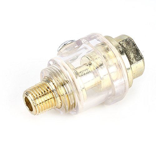 Kompressor-Rohröl 1/4 Mini-In-Line-O-Öler für Pneumatisches Werkzeug, Luftkompressor, Rohrwerkzeug, O-Linie, 11 X 8 X 3 Mm von OUCRIY