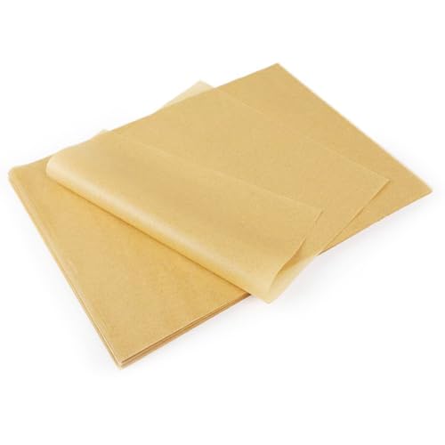 OUDQFCJ 60 pcs Kraft Seidenpapier 35 cm x 50 cm Seidenpapier Großpackung für Geburtstagsfeier Urlaub Hochzeit Basteldekoration von OUDQFCJ