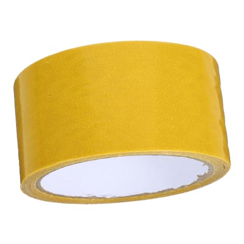 OUNONA 1 Rolle Doppelseitiges Klebeband Outdoor Teppich Selbstklebendes Teppichband Wasserdichtes Isolierband Netzband Klebeband Für Teppiche Teppichband Mit Glasfasergewebe Yellow von OUNONA