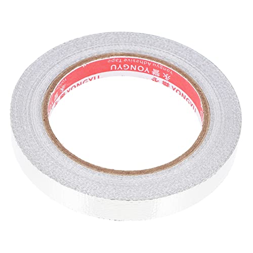 OUNONA 1 Rolle Klebeband Folienband reparieren Foliendichtband window sealing tape heat resistant tape aluminiumband selbstklebendes Glasfaserband Isolierdichtband Aluminiumfolie Silver von OUNONA