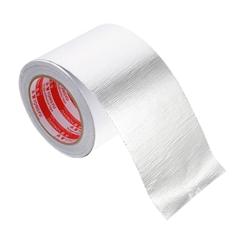 OUNONA 1 Rolle Klebeband Gummiertes Papierband Isolierdichtband - Folienband Abdichtendes Folienband Klempnerband Isolierband Reparieren Foliendichtband Aluminiumfolie Silver von OUNONA