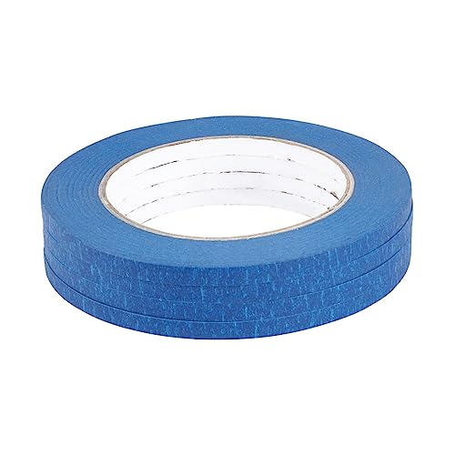 OUNONA 1 Satz Schattenpapier Gummiertes Papierband Feinband Dekoratives Abdeckband Insulation Tape Hitzebeständiges Klebeband Auto Klebeband Wichtige Sommervorräte Blue 4 Stück von OUNONA