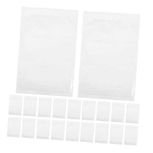 OUNONA 100st Selbstklebende Packlistentasche Versandetikettenhalter Versandetikettenbeutel Briefumschläge Versandetikettenumschläge Klare Verpackungsbeutel Geldumschläge Transparent Siehe von OUNONA