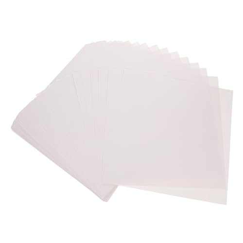 OUNONA 100st Umzugspapier Geschenkpapier Für Den Versand Sandwich-geschenkpapier Kleines Geschenkpapier Zum Verpacken Kleines Packpapier Für Den Umzug Glasverpackungspapier Weiß von OUNONA