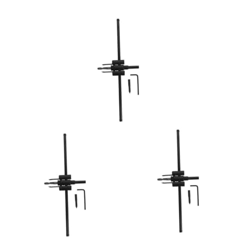 OUNONA 3 Teiliger Verstellbarer Lochöffner Verstellbarer Lochschneider Lochöffner Für Die Holzbearbeitung Verstellbare Bohrwerkzeuge Für Die Holzbearbeitung Bohrwerkzeug Für Holz von OUNONA