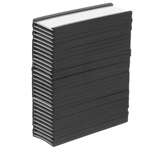 OUNONA 30 Sets Magnetische Etiketten Magnetische Etiketten Schilder Tickethalter Magnetische Etiketten Schilder Preisgünstige Kartenhalter Magnete Für Schränke Bücherregal von OUNONA