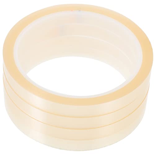 OUNONA 4 Rollen Hochtemperaturbeständiges Klebeband insulation tape isolierklebeband Tassen Hemdband hitzebeständiges Klebeband Lötband Wärmeübertragungsband Klebeband für die Elektronik von OUNONA