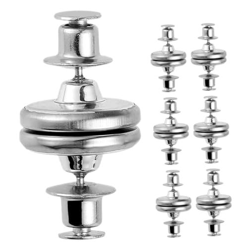 OUNONA 7 Paare Magnetische Vorhangschließe Magnetverschluss für Vorhänge Einfache Installation ohne Dekorative Vorhangbänder für Schlafzimmer und Wohnzimmer Silberfarben Verhindert OUNONA 7 Paare Magnetische Vorhangschließe Magnetverschluss für Vorhänge Einfache Installation ohne Dekorative Vorhangbänder für Schlafzimmer und Wohnzimmer Silberfarben Verhindert von OUNONA