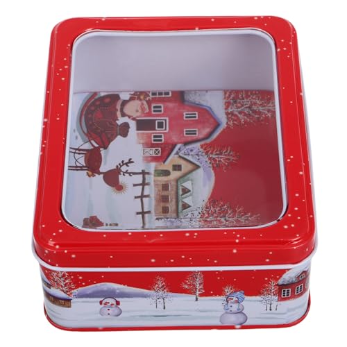 OUNONA Aufbewahrungsbox Aus Weißblech Lebkuchen-keksdose Weihnachtliche Keksdosen Festliche Keksdosen Weihnachtsfutterbehälter Weihnachtskeksdosen Dosen Für Kekse Eisen OUNONA Aufbewahrungsbox Aus Weißblech Lebkuchen-keksdose Weihnachtliche Keksdosen Festliche Keksdosen Weihnachtsfutterbehälter Weihnachtskeksdosen Dosen Für Kekse Eisen von OUNONA