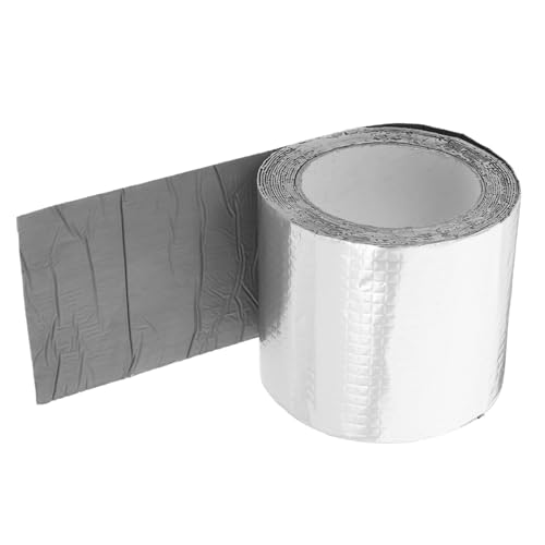 OUNONA Klebeband Dachband Butyl-dichtungsband Nahtband Wohnmobil Markise Reparaturband Wohnmobil-dachdichtmittel Metallband Reparatur Von Dachlecks Aluminiumfolie Plus Butylkleber Silver von OUNONA