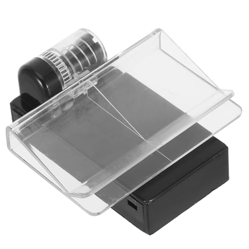 OUNONA Magnetische Schildhalterung Tischplakatständer mit Magnet Produktetikettenhalter mit Magnet KT-Board-Kartenklemme Ticketinhaber magnetischer Etikettenhalter Plastik Black von OUNONA