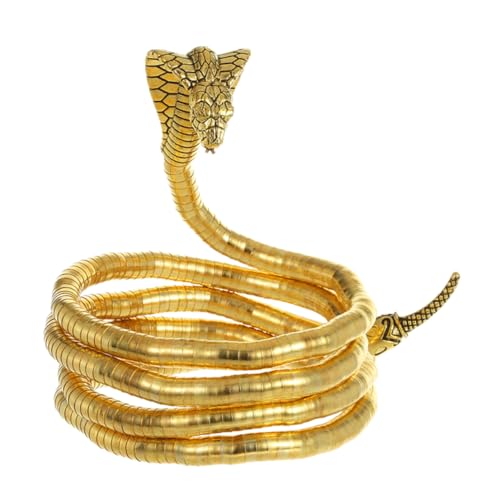 OUNONA Schlangenhalskette schmuck Schlangenkettenarmbänder Biegsame Halskette mit Schlangenarmband Schlangenkettenarmband Schlangenkette für Damen Zinklegierung Golden OUNONA Schlangenhalskette schmuck Schlangenkettenarmbänder Biegsame Halskette mit Schlangenarmband Schlangenkettenarmband Schlangenkette für Damen Zinklegierung Golden von OUNONA