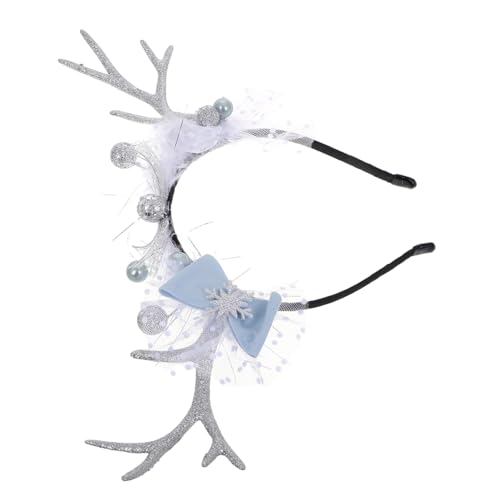 OUNONA Schneeflocken-geweih-stirnband Funkeln Haarreifen Aus Rentiergeweih Rentierstirnband Weihnachtsstirnbänder Für Frauen Geweih Stirnband Urlaub Hochzeit Klein Stoff OUNONA Schneeflocken-geweih-stirnband Funkeln Haarreifen Aus Rentiergeweih Rentierstirnband Weihnachtsstirnbänder Für Frauen Geweih Stirnband Urlaub Hochzeit Klein Stoff von OUNONA