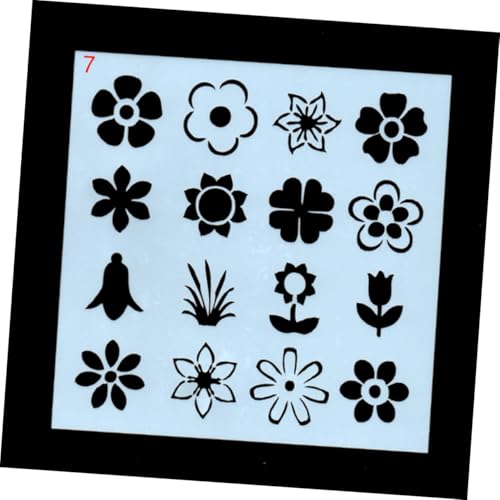 OUNONA Teiliges Kreatives Blumen Backform Hohlblumen Schablonen für DIY Kuchen und Keks Vielseitige Tortendeko Formen in Weiß für Backzubehör Küche und Party OUNONA Teiliges Kreatives Blumen Backform Hohlblumen Schablonen für DIY Kuchen und Keks Vielseitige Tortendeko Formen in Weiß für Backzubehör Küche und Party von OUNONA