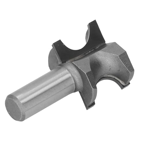 1/2 Shank Router Bit, Rundfräser-Bit 5/8 Torus Bullnose Radius Holzbearbeitungsprojekte, Tungsten Steel von OVAQUIXI