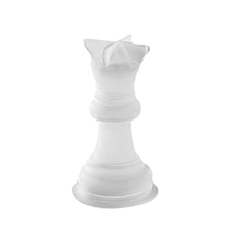 OVERTOYOU Schachfiguren-Silikonform für Schachfiguren, Epoxidharz, König, König, Königin, Schachfigur, Silikonform für Werkzeuge von OVERTOYOU