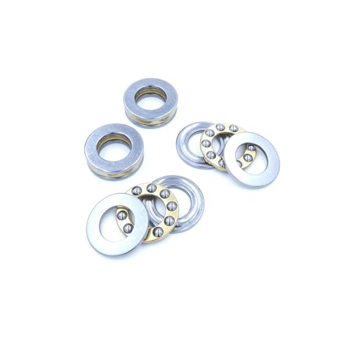 OVSHPUZV 1Pc / 1Piece F10-18M 10 x 18 x 5.5 mm Axial Ball Thrust Bearing 3-Parts von OVSHPUZV