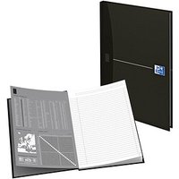 OXFORD Notizbuch Office Essentials DIN A5 liniert, schwarz Hardcover 192 Seiten von OXFORD