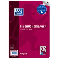 OXFORD Ringbucheinlage A4 kariert, 50 Blätter von OXFORD