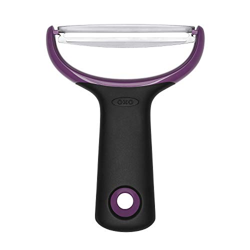 OXO Good Grips Großer Gemüseschäler / -peeler aus Edelstahl, Schwarz von OXO