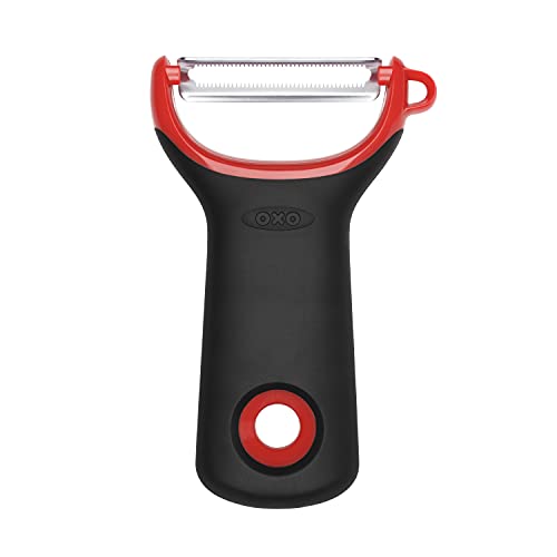 OXO Good Grips Schäler / Peeler mit Sägemesserklinge aus Edelstahl von OXO