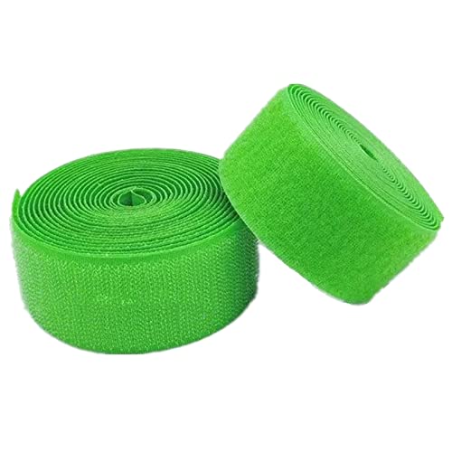 Klettband zum Einnähen, Nylonband zum Befestigen, Klettband for Nähen, 25 mm(Green,25MM x 10Yard) von OXOLAMRIN