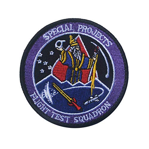 OYSTERBOY Air Force Black Ops Flight Test Squadron Special Projects Area 51 Aviation Tactical Patch Hook & Loop von OYSTERBOY