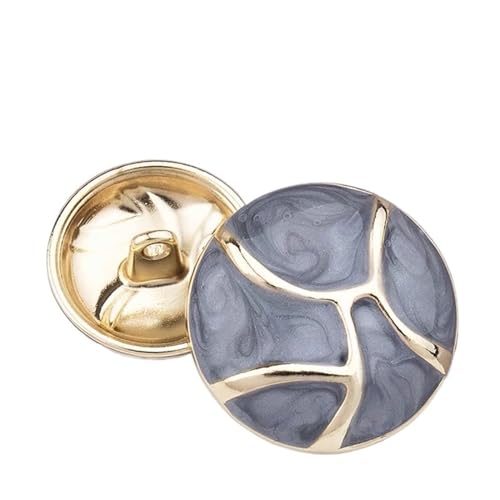 Knöpfe Clothes Button For Coat Luxury Rhinestone Buttons Embellishments For Clothing Sewing Accessories Women Blouse Buttons Knöpfe Zum Basteln(Blue,20mm-10pcs) von OZLCUA