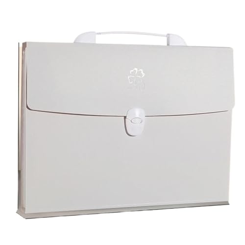 ordner 13 Fächer im A4-Format, erweiterbare Brieftasche, Aktenordner, Papierdokumentenaufbewahrung, Orgeltaschenhalter, Büro, Schule, Organizer home officedateiorganisation(Grigio) von OZLINXIouz-121